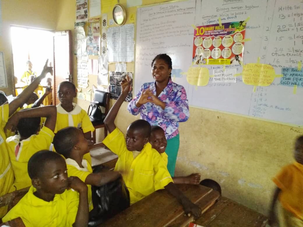 Community Project: Educating Primary 5 Students Of community school on child abuse