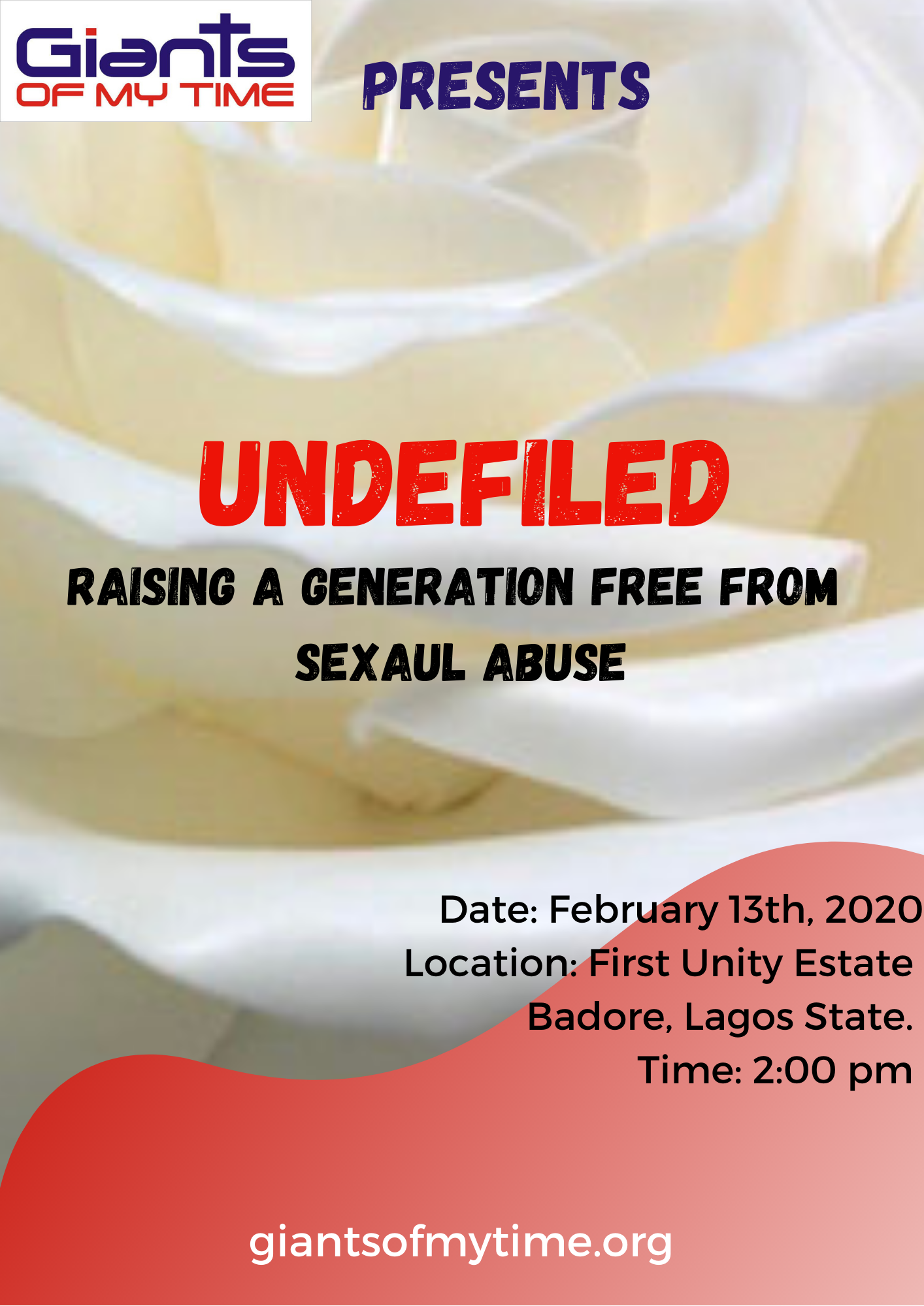 UNDEFILED, raising a generation free from sexual abuse